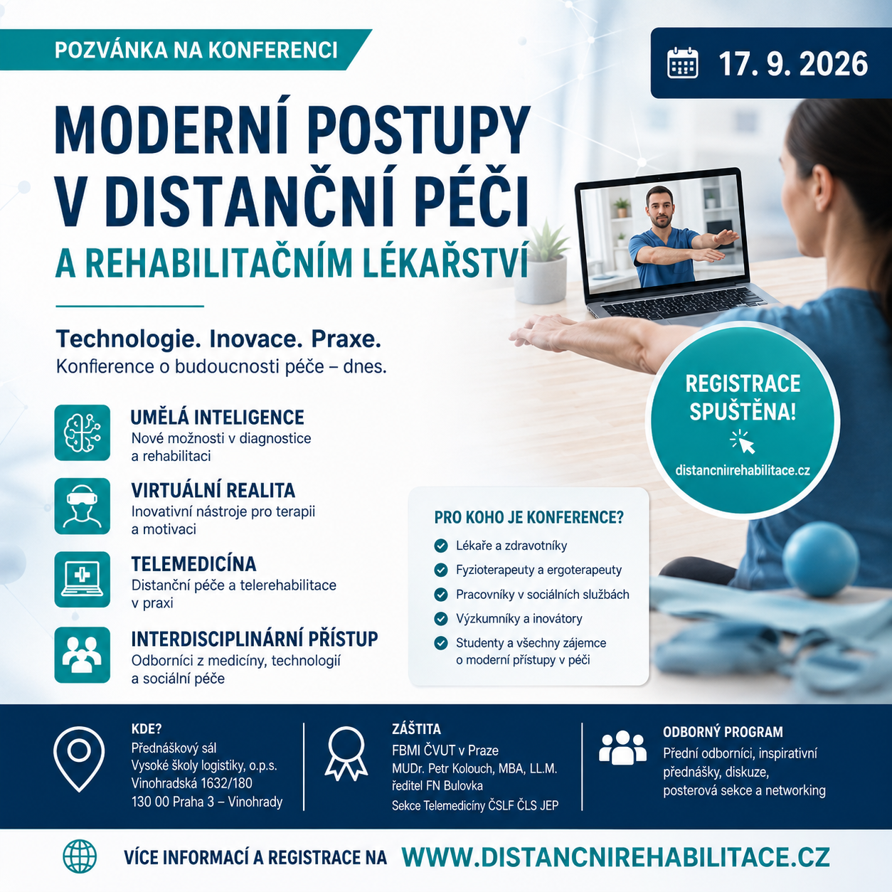 Moderní postupy v distanční péči a rehabilitačním lékařství