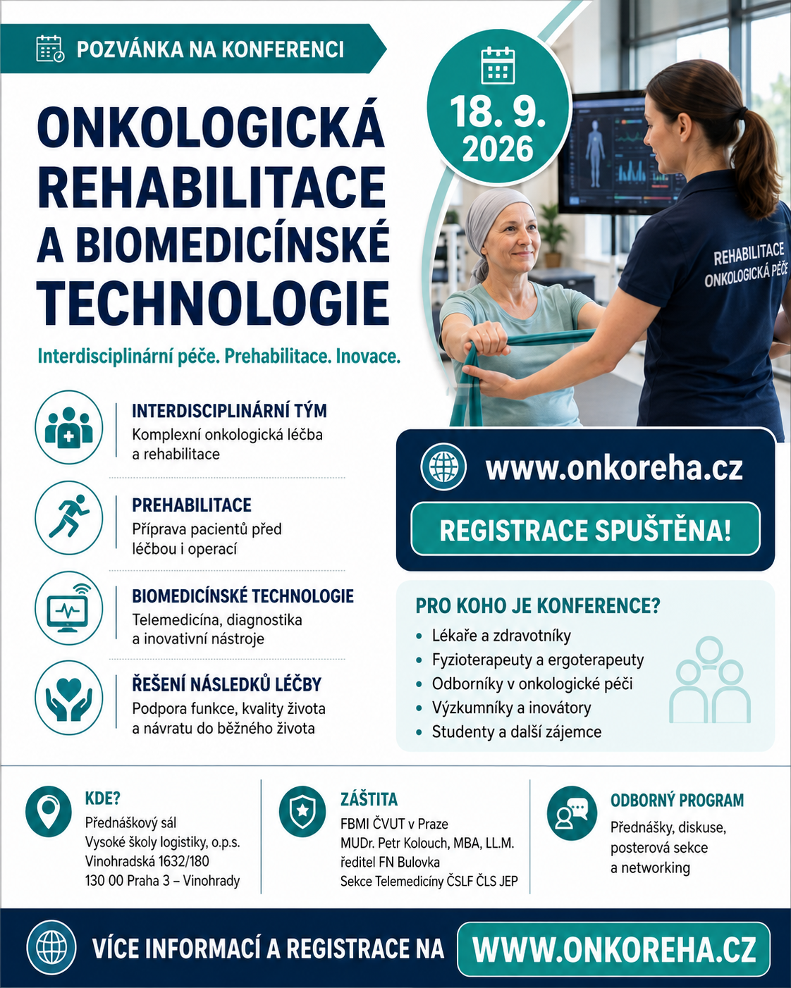 Onkologická rehabilitace a biomedicínské technologie