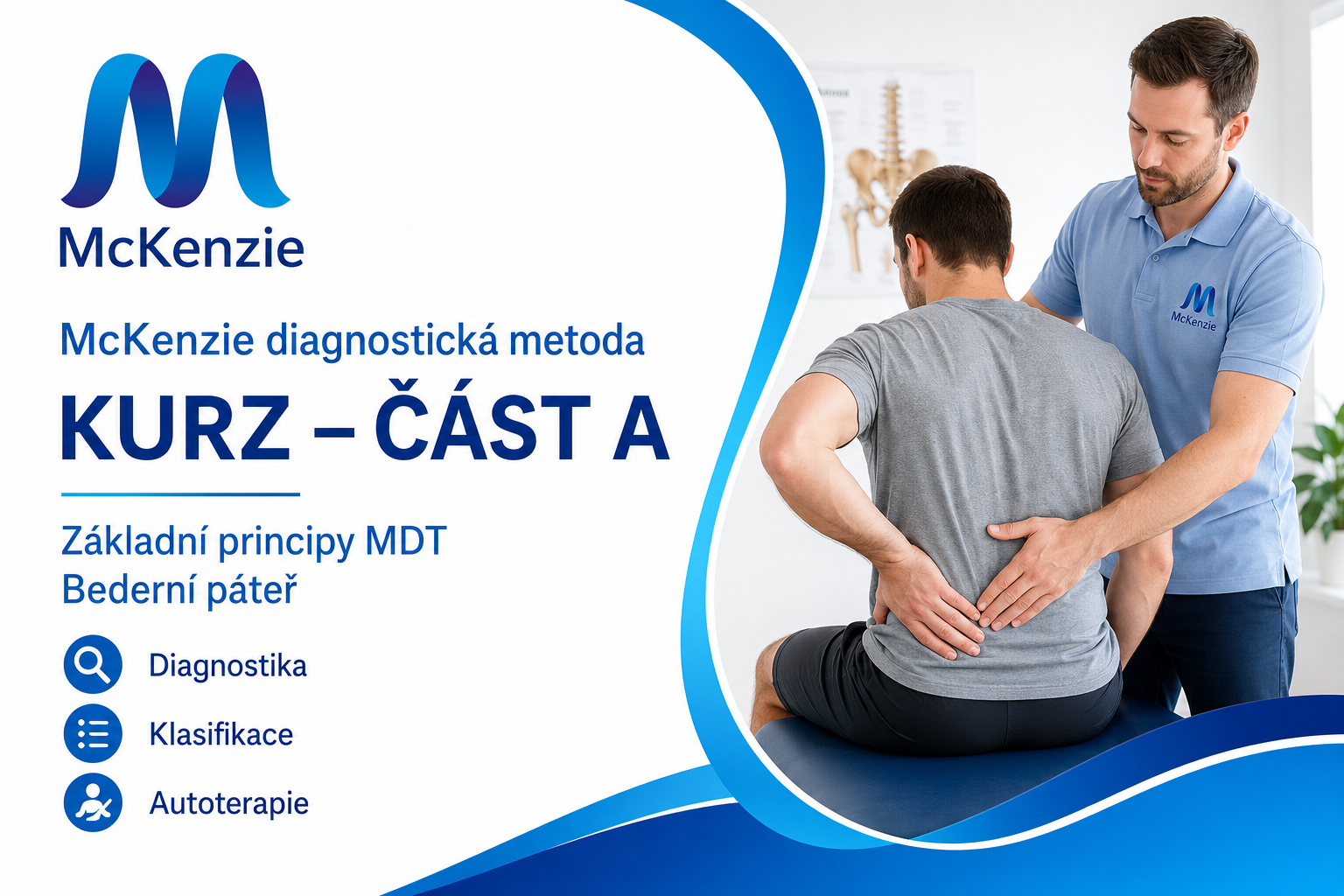 McKenzie kurz část A - Bederní páteř 