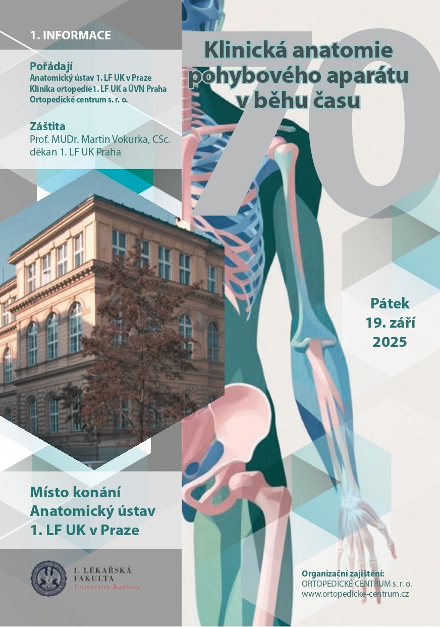 Klinická anatomie pohybového aparátu v běhu času