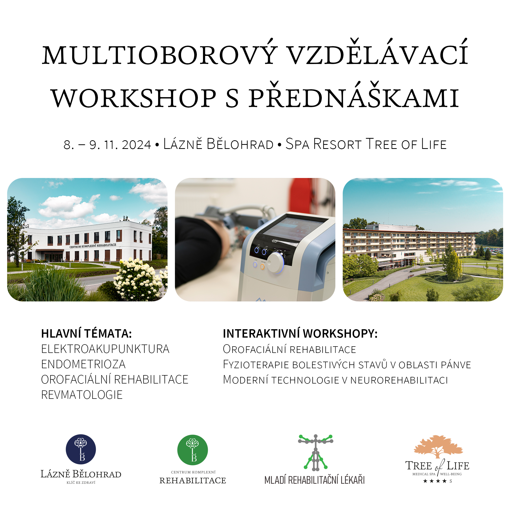 MULTIOBOROVÝ VZDĚLÁVACÍ WORKSHOP S PŘEDNÁŠKAMI