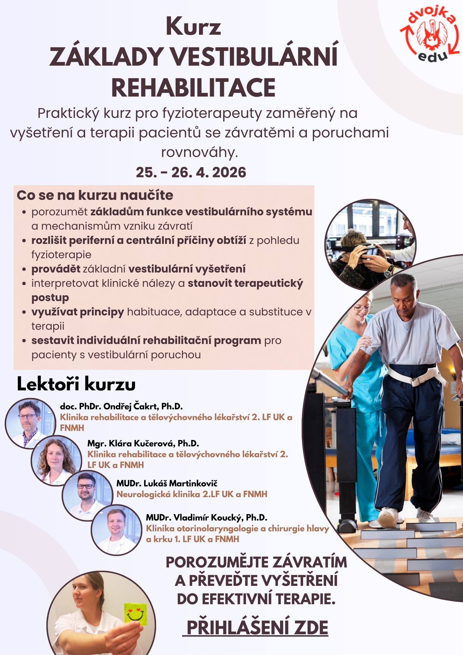 Základy vestibulární rehabilitace