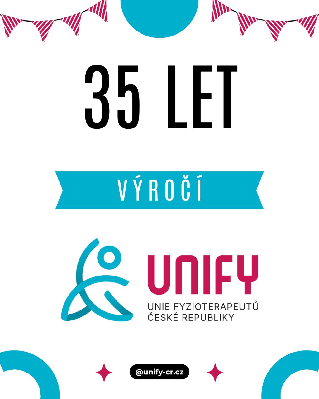 35 let výročí Unie fyzioterapeutů České republiky
