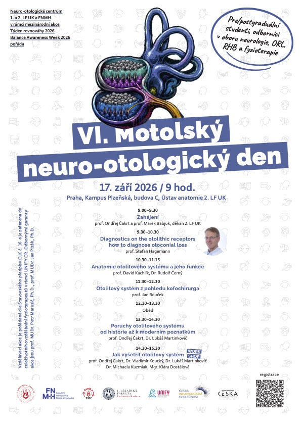VI. Motolský neuro-otologický den